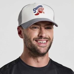 Chapeus Saucony Trucker Masculino Cinzentas | Portugal S19025-G96