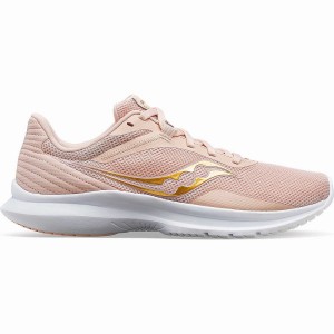 Sapatilhas Caminhada Saucony Convergence Feminino Coral Douradas | Portugal S72364-Q74