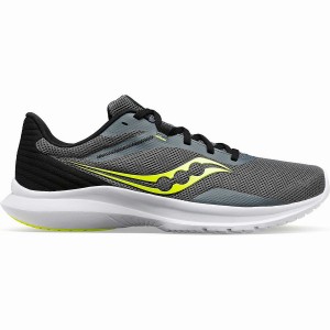 Sapatilhas Caminhada Saucony Convergence Masculino Cinzentas Amarelas | Portugal S98301-Q19