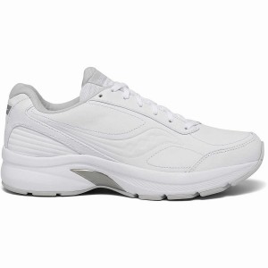 Sapatilhas Caminhada Saucony Omni Walker 3 Wide Masculino Branco | Portugal S78695-G91