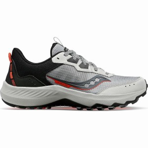 Sapatilhas Corrida Saucony Aura TR Wide Masculino Cinzentas Pretas | Portugal S95640-W40