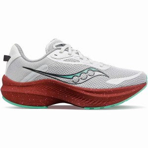 Sapatilhas Corrida Saucony Axon 3 Feminino Branco Vermelhas | Portugal S26530-P36