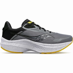 Sapatilhas Corrida Saucony Axon 3 Masculino Cinzentas Amarelas | Portugal S85290-Q15