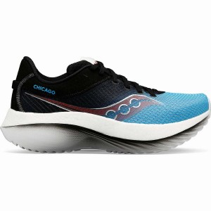 Sapatilhas Corrida Saucony Chicago Kinvara Pro Masculino Azuis Pretas | Portugal S70869-X74