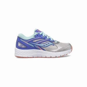 Sapatilhas Corrida Saucony Cohesion 14 Renda Sneaker Criança Prateadas | Portugal S31049-L34