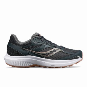 Sapatilhas Corrida Saucony Cohesion 17 Wide Feminino Verdes | Portugal S69482-U08