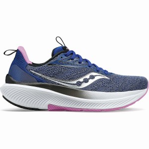 Sapatilhas Corrida Saucony Echelon 9 Feminino Azul Anil Roxo | Portugal S60289-W84