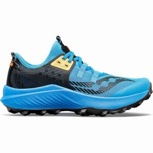 Sapatilhas Corrida Saucony El Cruce Endorphin Rift Masculino Azuis Pretas | Portugal S81720-Q63