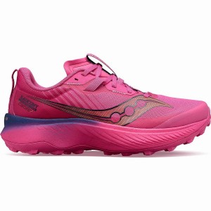 Sapatilhas Corrida Saucony Endorphin Edge Masculino Rosa Azul Marinho | Portugal S89605-F93