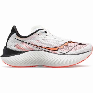 Sapatilhas Corrida Saucony Endorphin Pro 3 Feminino Branco Pretas Vermelhas | Portugal S71439-E43