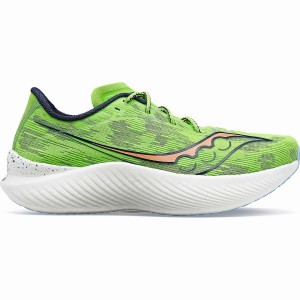 Sapatilhas Corrida Saucony Endorphin Pro 3 Feminino Verdes | Portugal S15938-R53