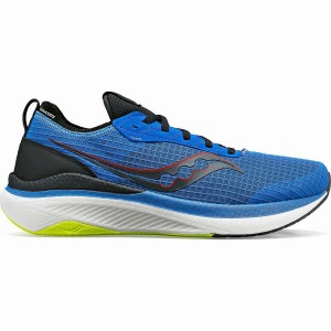 Sapatilhas Corrida Saucony Freedom Crossport Masculino Azuis Pretas | Portugal S36094-C23