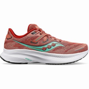 Sapatilhas Corrida Saucony Guide 16 Feminino Laranja Turquesa | Portugal S97285-J04