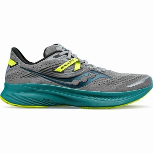 Sapatilhas Corrida Saucony Guide 16 Wide Masculino Cinzentas Verdes | Portugal S58603-D50