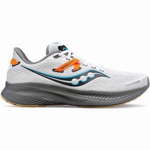 Sapatilhas Corrida Saucony Guide 16 Masculino Branco Cinzentas | Portugal S64215-N92