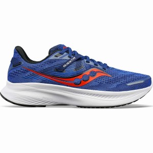 Sapatilhas Corrida Saucony Guide 16 Masculino Azul Anil Pretas | Portugal S60742-S17