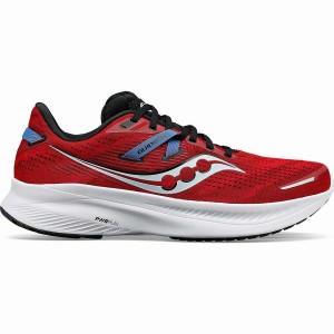 Sapatilhas Corrida Saucony Guide 16 Masculino Vermelhas Pretas | Portugal S91850-H39