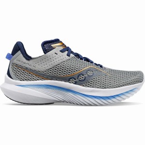 Sapatilhas Corrida Saucony Kinvara 14 Feminino Cinzentas Azuis | Portugal S61527-K94