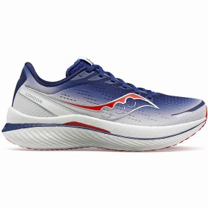 Sapatilhas Corrida Saucony London Endorphin Speed 3 Masculino Azul Marinho Branco | Portugal S09847-H64