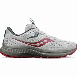 Sapatilhas Corrida Saucony Omni 21 Feminino Cinzentas Vermelhas | Portugal S49173-B65