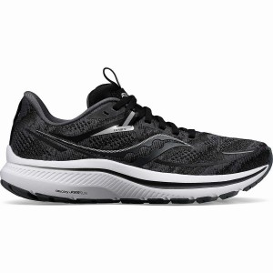 Sapatilhas Corrida Saucony Omni 21 Feminino Pretas Branco | Portugal S09615-N06