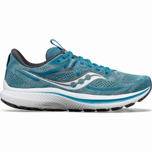 Sapatilhas Corrida Saucony Omni 21 Feminino Turquesa Cinzentas | Portugal S02368-A50