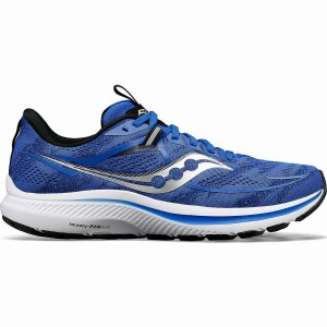 Sapatilhas Corrida Saucony Omni 21 Masculino Azuis Pretas | Portugal S12095-E70