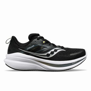 Sapatilhas Corrida Saucony Omni 22 Feminino Pretas Branco | Portugal S59436-A02