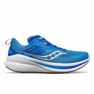 Sapatilhas Corrida Saucony Omni 22 Feminino Azuis Escuro Roxo | Portugal S84162-S84