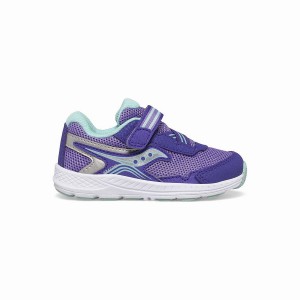 Sapatilhas Corrida Saucony Ride 10 Jr. Sneaker Criança Roxo | Portugal S56921-S13