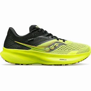 Sapatilhas Corrida Saucony Ride 16 Feminino Amarelas Pretas | Portugal S39584-X63