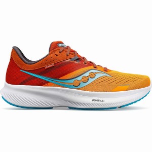 Sapatilhas Corrida Saucony Ride 16 Wide Masculino Amarelas Laranja | Portugal S03247-L91