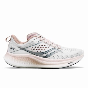 Sapatilhas Corrida Saucony Ride 17 Feminino Branco | Portugal S52697-F05