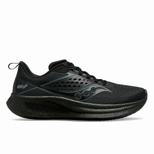 Sapatilhas Corrida Saucony Ride 17 Feminino Pretas | Portugal S60715-G83