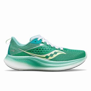 Sapatilhas Corrida Saucony Ride 17 Feminino Menta Branco | Portugal S10724-J23