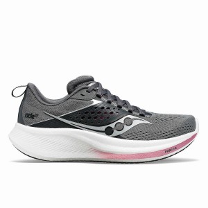 Sapatilhas Corrida Saucony Ride 17 Feminino Roxo | Portugal S63981-Q29