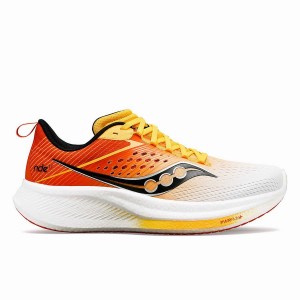 Sapatilhas Corrida Saucony Ride 17 Masculino Branco Douradas | Portugal S92451-X08