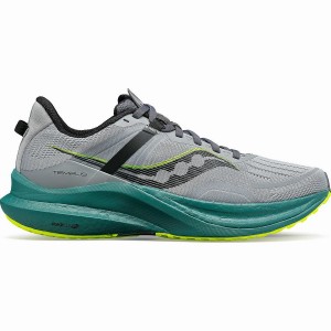 Sapatilhas Corrida Saucony Tempus Masculino Cinzentas Verdes | Portugal S30571-B54