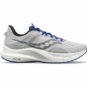 Sapatilhas Corrida Saucony Tempus Masculino Cinzentas Azul Anil | Portugal S01843-G82