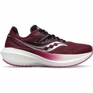 Sapatilhas Corrida Saucony Triumph 20 Feminino Vermelhas Rosa | Portugal S41320-X57