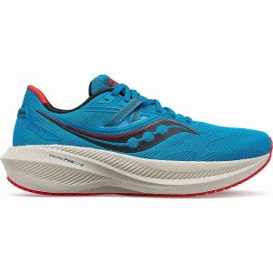 Sapatilhas Corrida Saucony Triumph 20 Masculino Azuis | Portugal S63215-F02