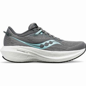 Sapatilhas Corrida Saucony Triumph 21 Feminino Cinzentas Pretas | Portugal S76148-B98