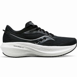 Sapatilhas Corrida Saucony Triumph 21 Wide Feminino Pretas Branco | Portugal S21076-F70