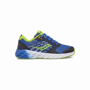 Sapatilhas Corrida Saucony Vento 2.0 Renda Sneaker Criança Azuis Verdes | Portugal S43026-P85