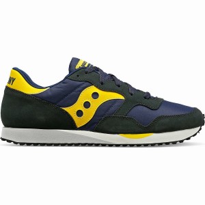 Sapatilhas Saucony DXN Trainer Feminino Azul Marinho Amarelas | Portugal S02638-M16