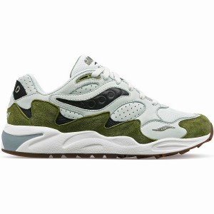 Sapatilhas Saucony Grid Shadow 2 Feminino Verdes Verdes | Portugal S17983-K30