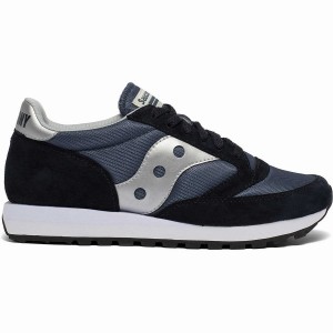 Sapatilhas Saucony Jazz 81 Feminino Azul Marinho Prateadas | Portugal S31256-H25