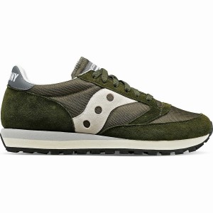 Sapatilhas Saucony Jazz 81 Feminino Verde Oliva Cinzentas | Portugal S38017-G25