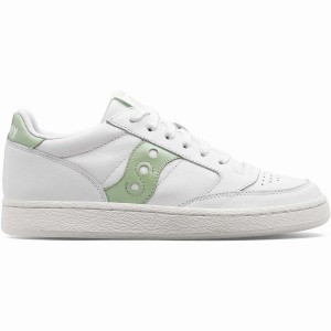 Sapatilhas Saucony Jazz Court Metallic Feminino Branco Luz Verdes | Portugal S41327-B70