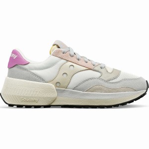 Sapatilhas Saucony Jazz NXT Feminino Branco Cinzentas Rosa | Portugal S80269-A94